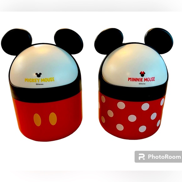 Disney Trashbins / Mickey Mouse / Minnie Mouse - Picture 1 of 3